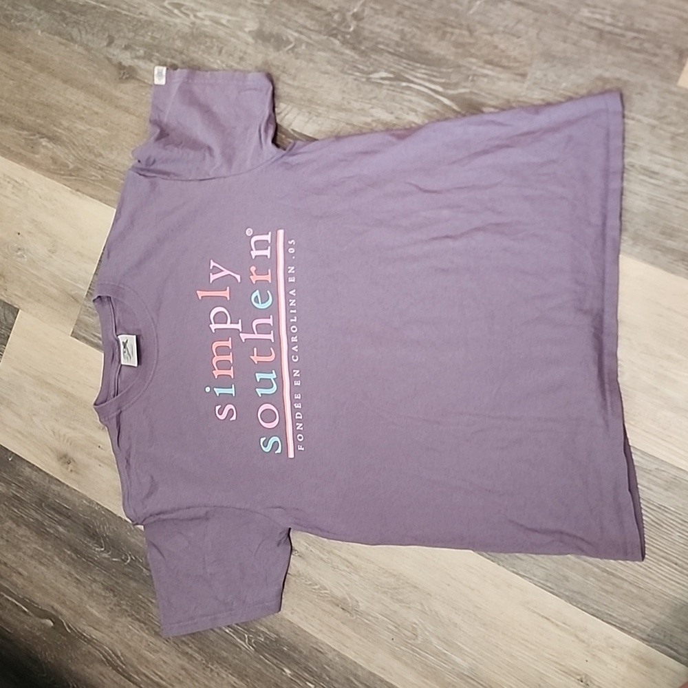 Simply Souther purple tee